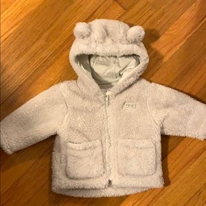 Plush bear jacket